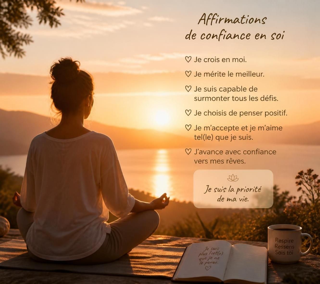 découvrez des affirmations positives efficaces pour renforcer votre confiance en soi au quotidien et améliorer votre bien-être mental.