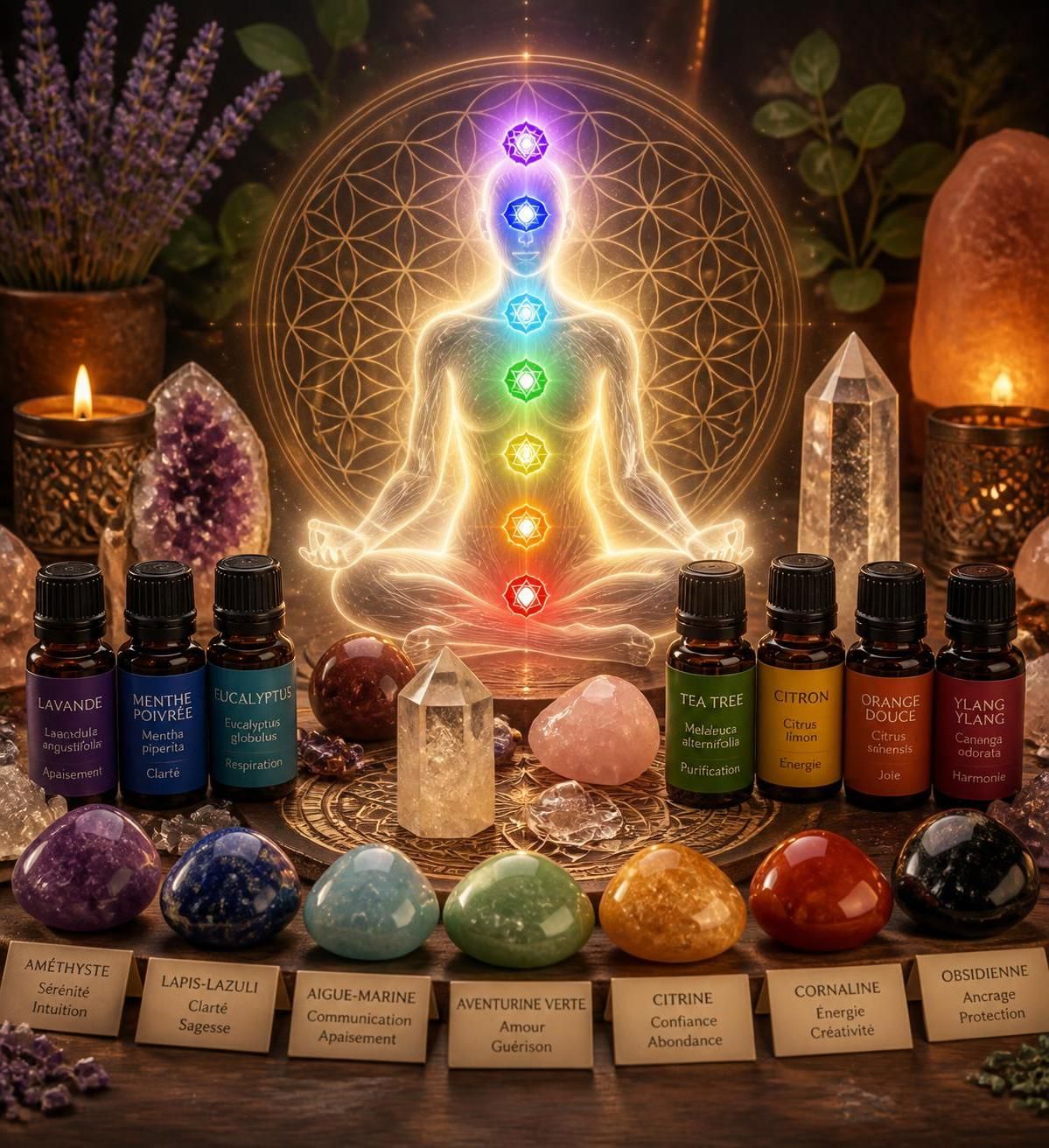 découvrez comment utiliser les huiles essentielles pour harmoniser vos chakras et équilibrer vos énergies de manière naturelle et efficace.