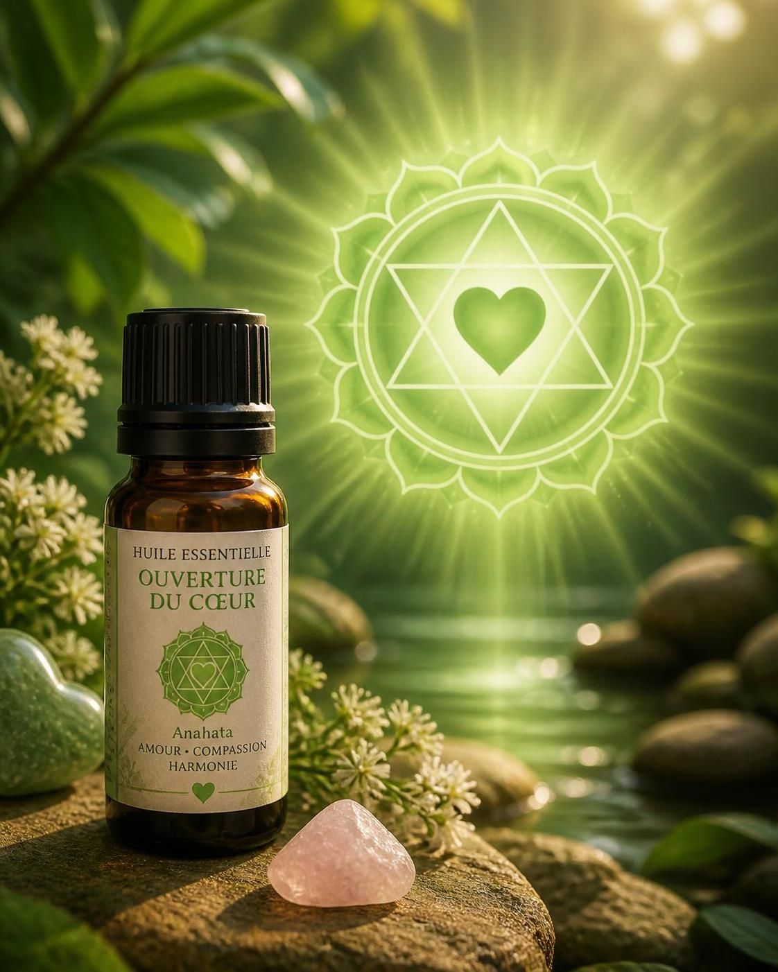 découvrez les bienfaits de l'huile essentielle pour le chakra cœur et nos conseils d'utilisation pour harmoniser vos émotions et favoriser l'équilibre énergétique.